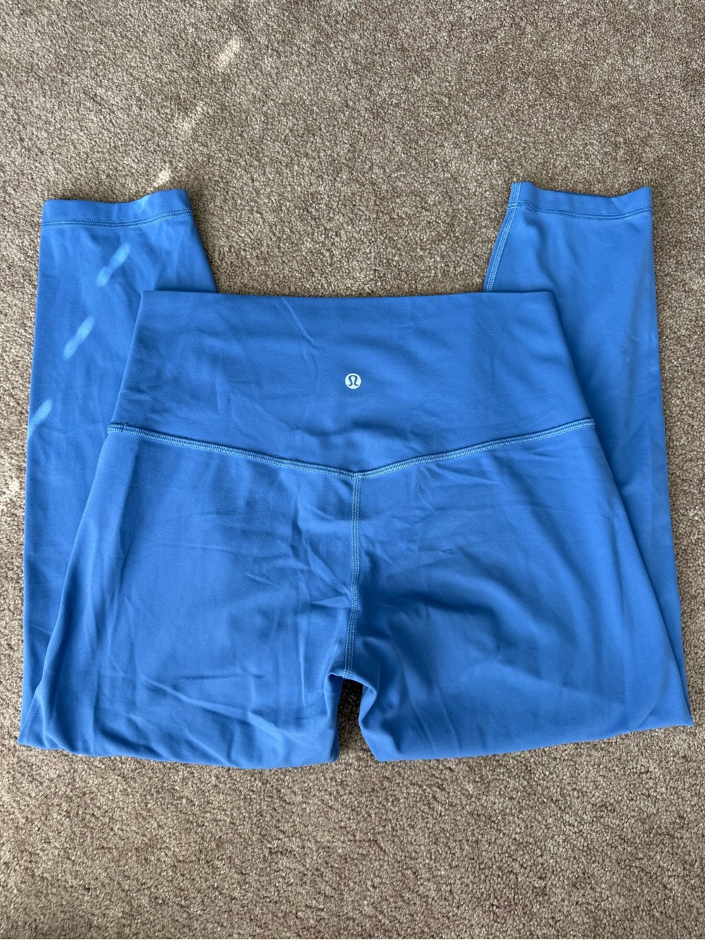 lululemon athletica Bright Blue High-Waist Leggings